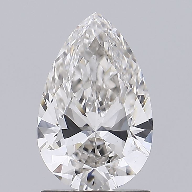 1.29-Carat Pear Shape Lab Grown Diamond