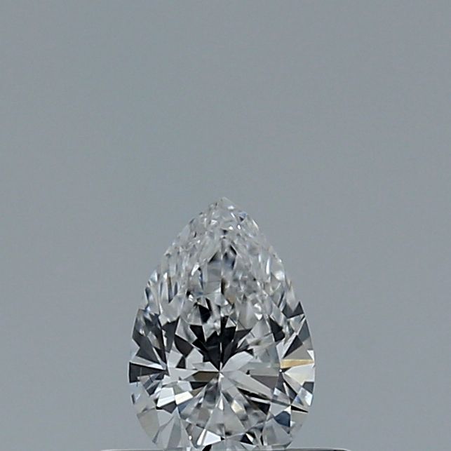 0.31-Carat Pear Shape Lab Grown Diamond, Color : D, Cut : Na, Clarity : SI1