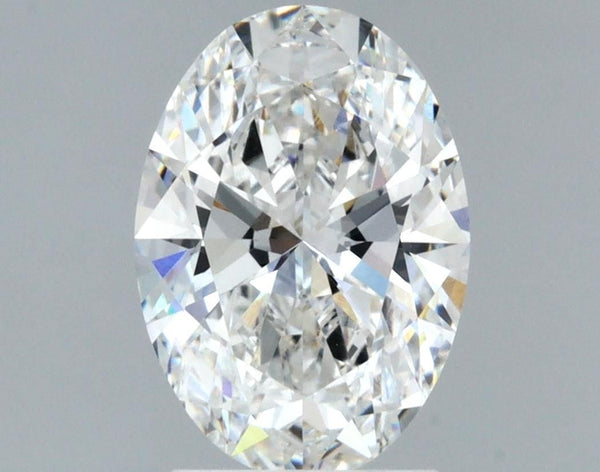 2.09-Carat Oval Shape Lab Grown Diamond, Color : E, Cut : Na, Clarity : VVS2