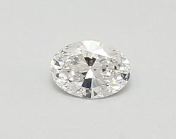 0.3-Carat Oval Shape Lab Grown Diamond, Color : E, Cut : Na, Clarity : SI1