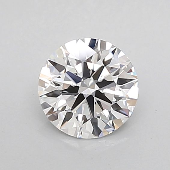 0.78-Carat Round Shape Lab Grown Diamond, Color : D, Cut : Ideal, Clarity : VVS1