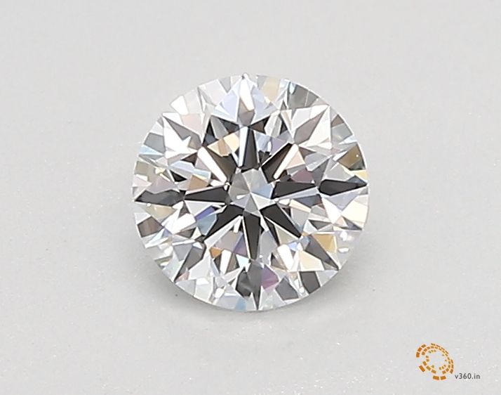 0.4-Carat Round Shape Lab Grown Diamond