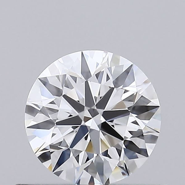 0.5-Carat Round Shape Lab Grown Diamond, Color : E, Cut : Ideal, Clarity : VVS1