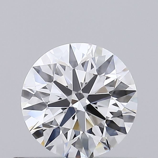 0.5-Carat Round Shape Lab Grown Diamond, Color : E, Cut : Ideal, Clarity : VVS1