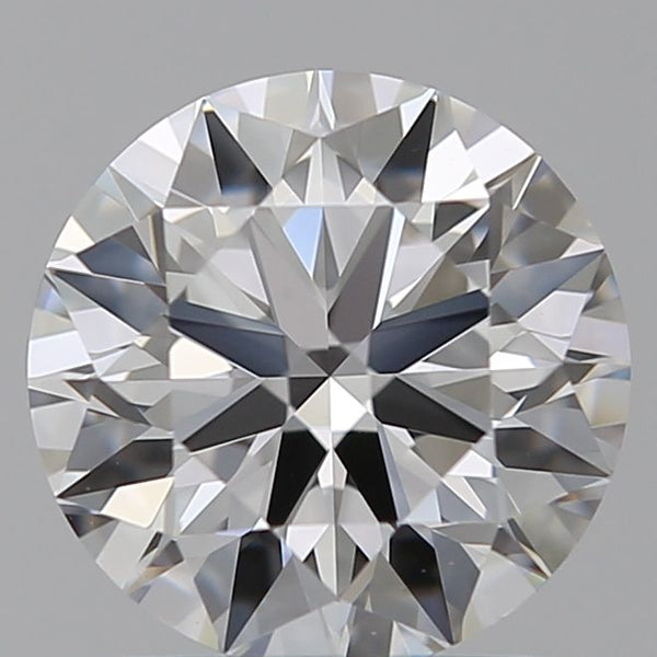 1.5-Carat Round Shape Lab Grown Diamond, Color : D, Cut : Excellent, Clarity : VVS2