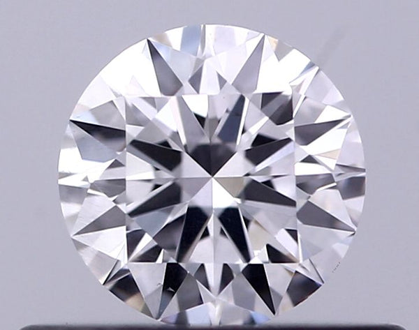 0.31-Carat Round Shape Lab Grown Diamond, Color : F, Cut : Ideal, Clarity : SI1