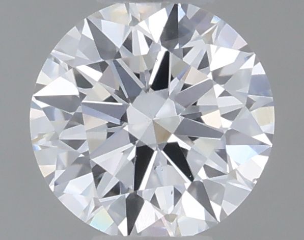 0.3-Carat Round Shape Lab Grown Diamond, Color : D, Cut : Ideal, Clarity : VS2