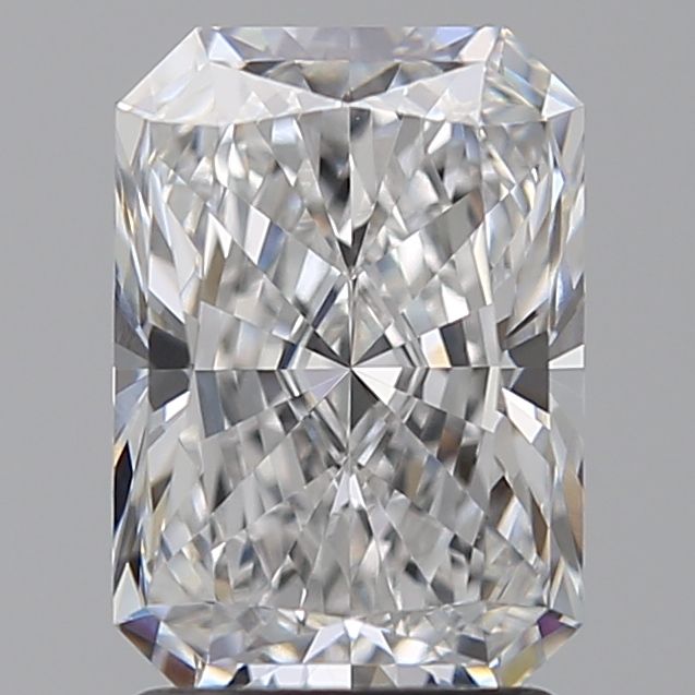 2.07-Carat Radiant Shape Lab Grown Diamond, Color : E, Cut : Na, Clarity : VVS2