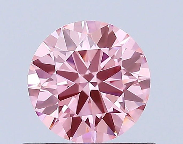 0.6-Carat Round Shape Lab Grown Diamond, Cut : Excellent, Clarity : IF