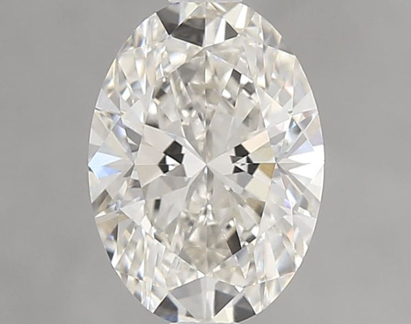 1.32-Carat Oval Shape Lab Grown Diamond, Color : H, Cut : Na, Clarity : VS1