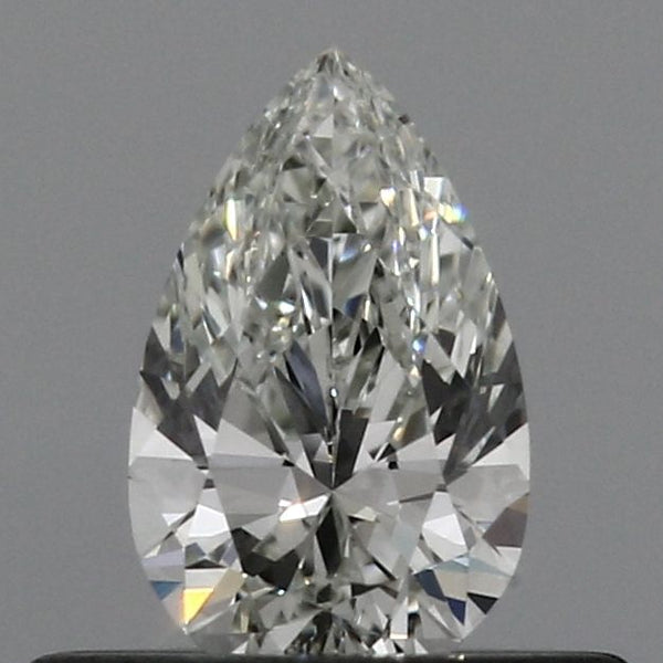 0.3-Carat Pear Shape Lab Grown Diamond, Color : H, Cut : Na, Clarity : VVS1