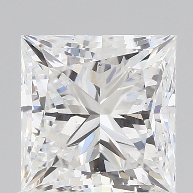 1.06-Carat Princess Shape Lab Grown Diamond, Color : G, Cut : Na, Clarity : VS1