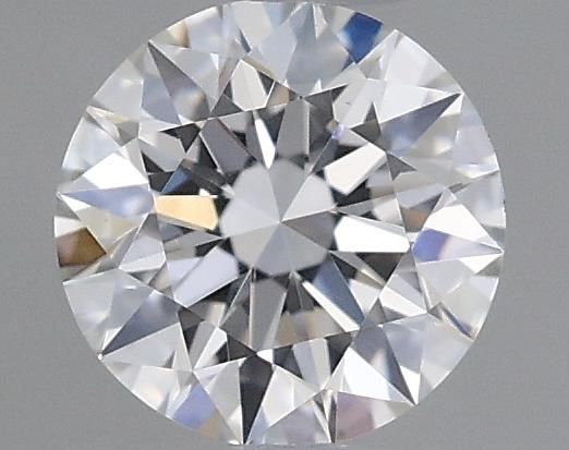 0.31-Carat Round Shape Lab Grown Diamond, Color : F, Cut : Excellent, Clarity : VS1