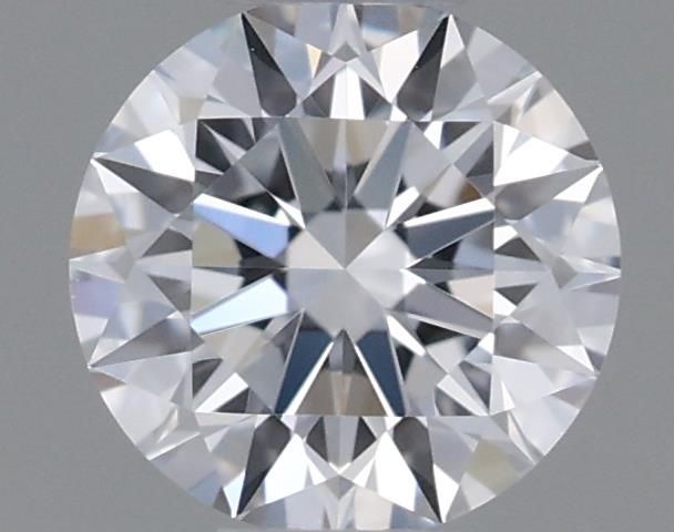 0.33-Carat Round Shape Lab Grown Diamond, Color : E, Cut : Ideal, Clarity : VVS1