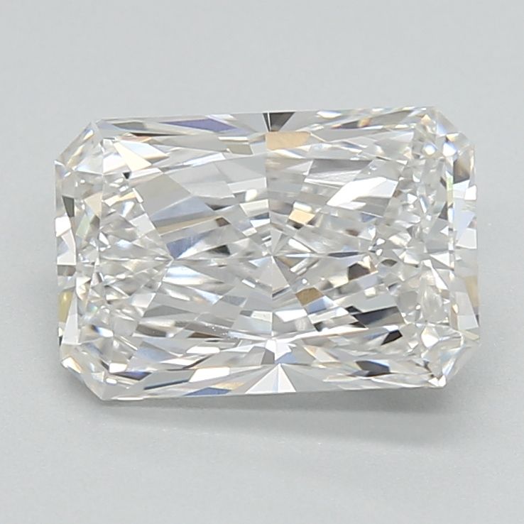 2.04-Carat Radiant Shape Lab Grown Diamond, Color : F, Cut : Na, Clarity : VVS2