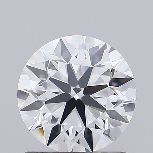 1.01-Carat Round Shape Lab Grown Diamond, Color : E, Cut : Excellent, Clarity : IF