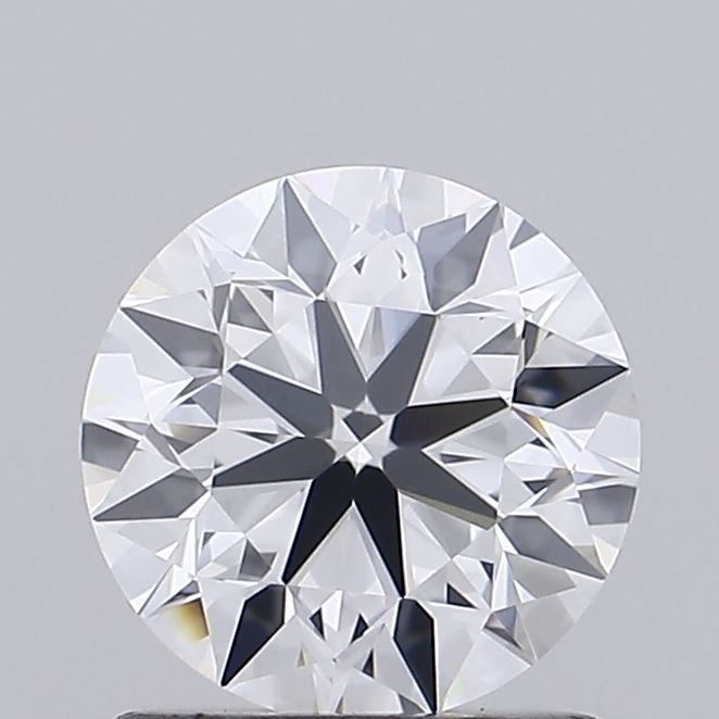 1.01-Carat Round Shape Lab Grown Diamond, Color : E, Cut : Excellent, Clarity : IF