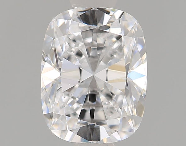 1.0-Carat Cushion Shape Lab Grown Diamond, Color : E, Cut : Na, Clarity : VS1