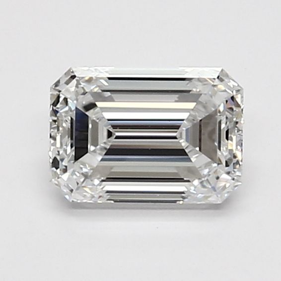 1.01-Carat Emerald Shape Lab Grown Diamond, Color : D, Cut : Na, Clarity : IF