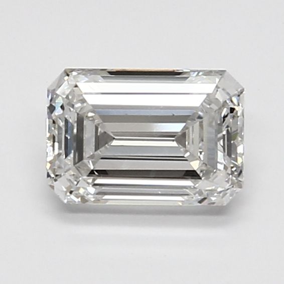 1.01-Carat Emerald Shape Lab Grown Diamond, Color : E, Cut : Na, Clarity : VS1