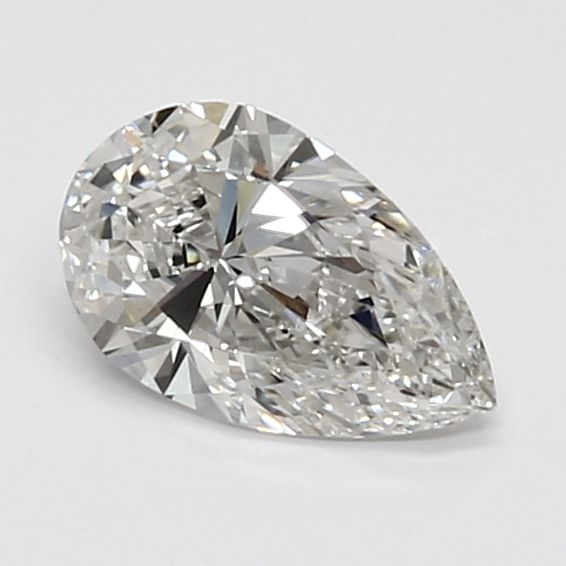 0.85-Carat Pear Shape Lab Grown Diamond, Color : F, Cut : Na, Clarity : VS1