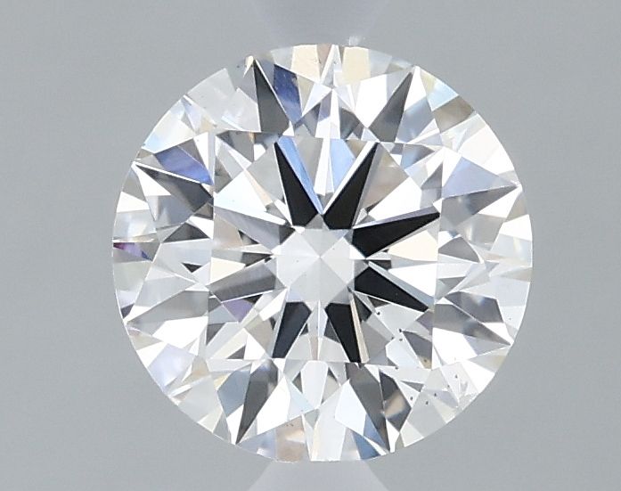 1.0-Carat Round Shape Lab Grown Diamond, Color : E, Cut : Ideal, Clarity : VS2