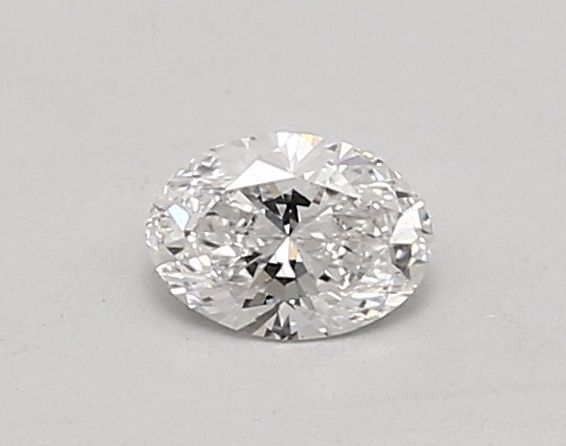0.36-Carat Oval Shape Lab Grown Diamond, Color : E, Cut : Na, Clarity : VS2