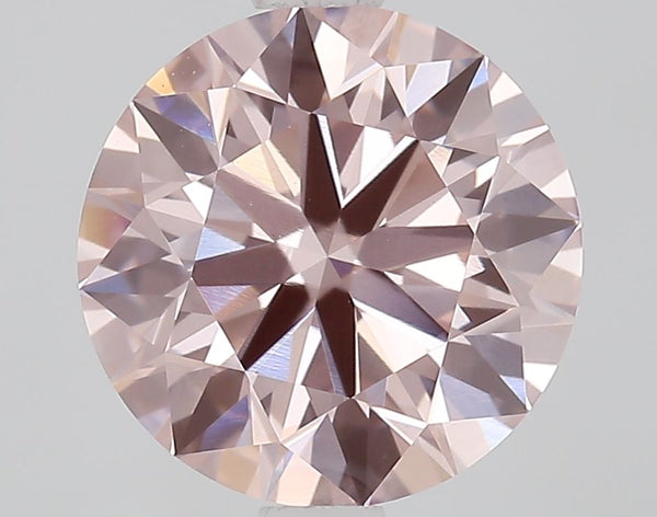 2.03-Carat Round Shape Lab Grown Diamond, Cut : Ideal, Clarity : VVS2