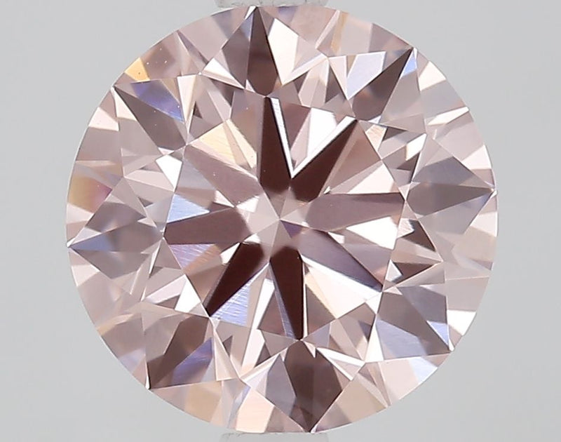 2.03-Carat Round Shape Lab Grown Diamond, Cut : Ideal, Clarity : VVS2