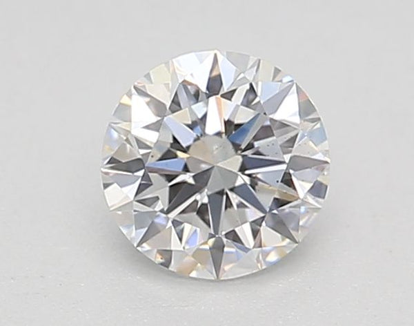 0.3-Carat Round Shape Lab Grown Diamond, Color : D, Cut : Excellent, Clarity : SI1