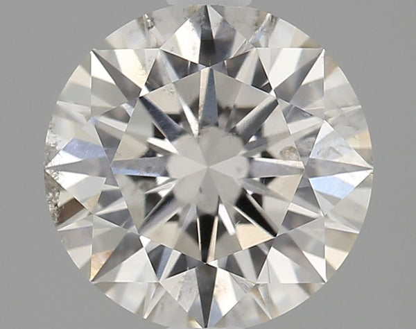 1.5-Carat Round Shape Lab Grown Diamond, Color : J, Cut : Ideal, Clarity : SI2