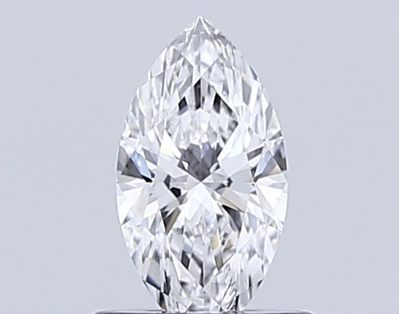 0.54-Carat Marquise Shape Lab Grown Diamond, Color : D, Cut : Na, Clarity : VS1