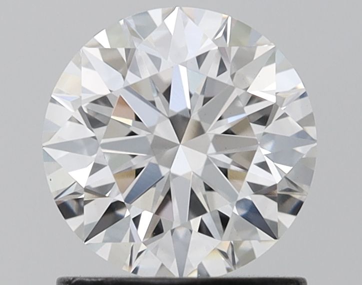 1.04-Carat Round Shape Lab Grown Diamond, Color : E, Cut : Ideal, Clarity : VS1