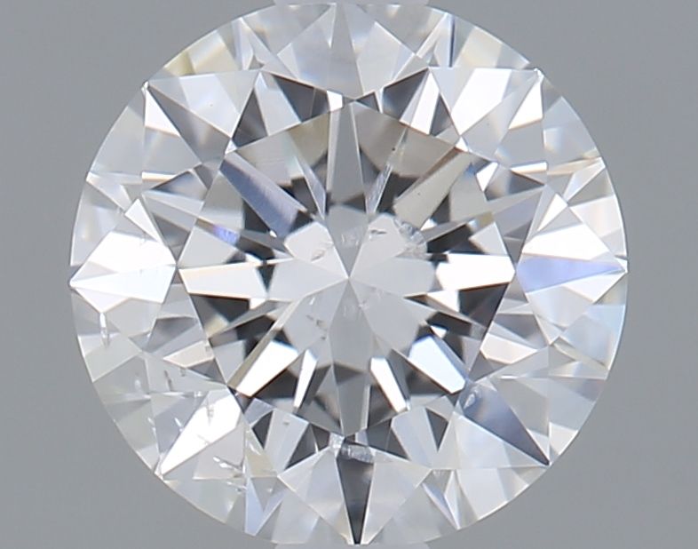 1.0-Carat Round Shape Lab Grown Diamond, Color : E, Cut : Very Good, Clarity : SI2