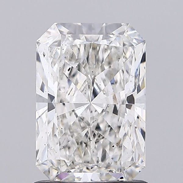 1.31-Carat Radiant Shape Lab Grown Diamond, Color : G, Cut : Na, Clarity : SI1