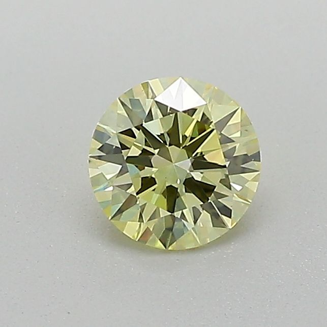 0.38-Carat Round Shape Lab Grown Diamond, Cut : Excellent, Clarity : VS2