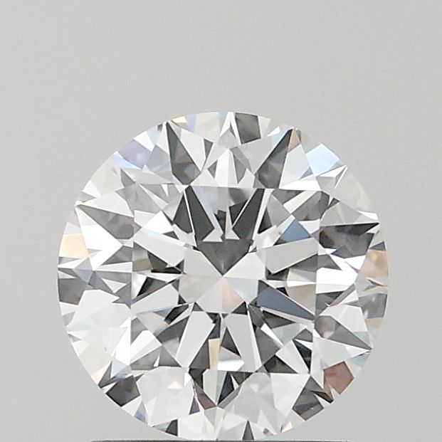 1.5-Carat Round Shape Lab Grown Diamond, Color : D, Cut : Ideal, Clarity : VVS2