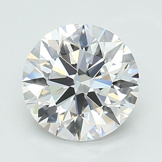 0.96-Carat Round Shape Lab Grown Diamond, Color : D, Cut : Ideal, Clarity : VVS2