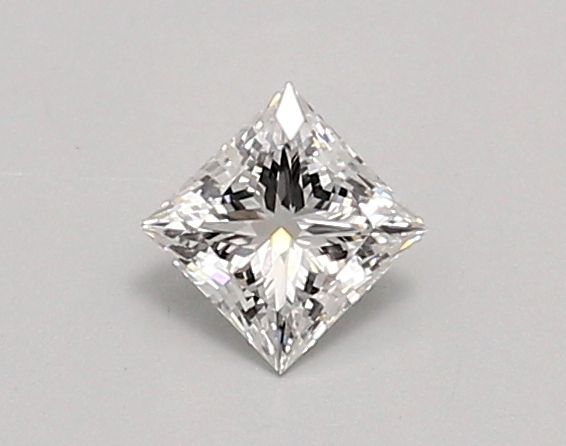 0.41-Carat Princess Shape Lab Grown Diamond, Color : E, Cut : Na, Clarity : VS1