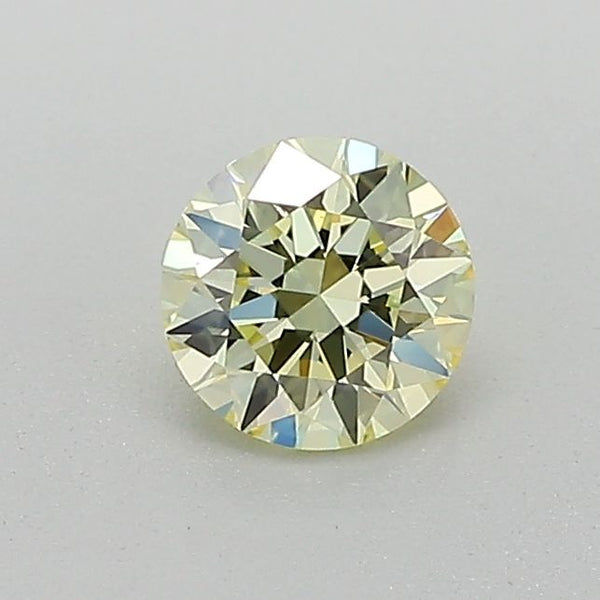 0.38-Carat Round Shape Lab Grown Diamond, Cut : Very Good, Clarity : VS2