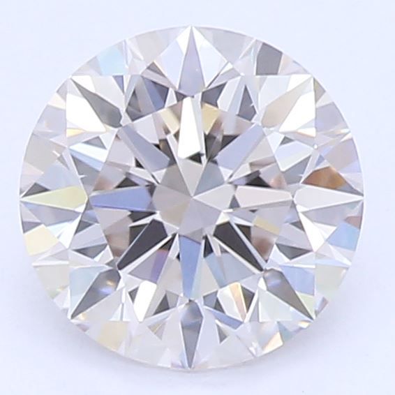 0.7-Carat Round Shape Lab Grown Diamond, Color : J, Cut : Excellent, Clarity : VVS2
