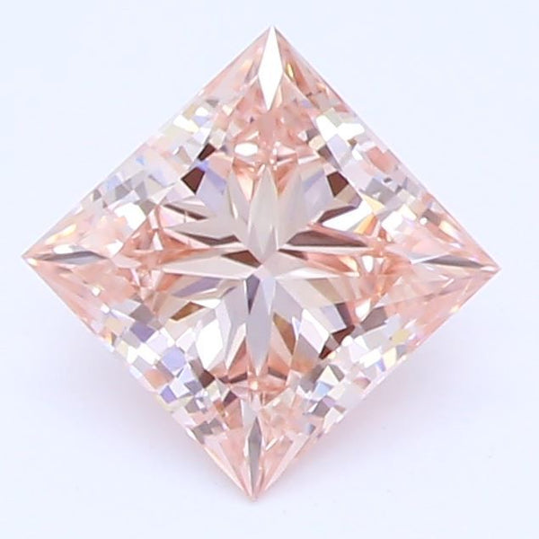 0.56-Carat Princess Shape Lab Grown Diamond, Cut : NA, Clarity : SI2