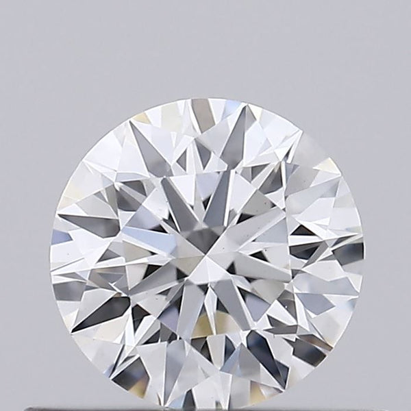 0.46-Carat Round Shape Lab Grown Diamond, Color : E, Cut : Ideal, Clarity : VS1