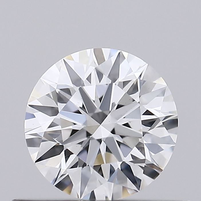 0.46-Carat Round Shape Lab Grown Diamond, Color : E, Cut : Ideal, Clarity : VS1
