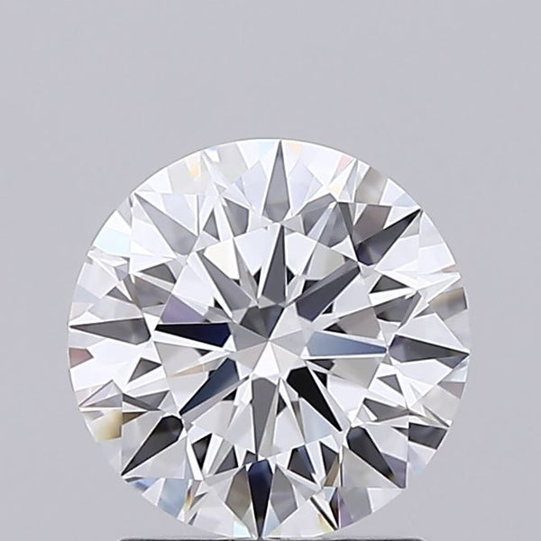 1.5-Carat Round Shape Lab Grown Diamond, Color : D, Cut : Ideal, Clarity : VVS2