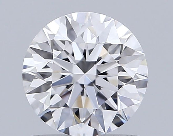 0.9-Carat Round Shape Lab Grown Diamond, Color : D, Cut : Ideal, Clarity : VVS2