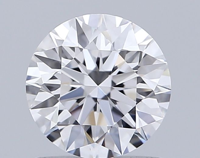 0.9-Carat Round Shape Lab Grown Diamond, Color : D, Cut : Ideal, Clarity : VVS2