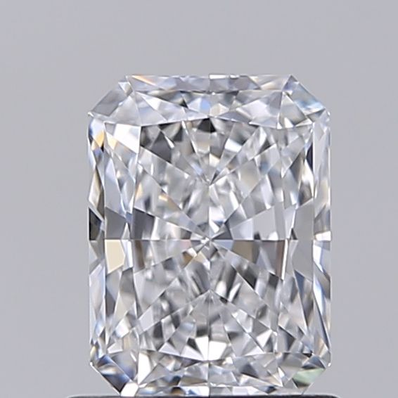 0.91-Carat Radiant Shape Lab Grown Diamond, Color : D, Cut : Na, Clarity : VVS1