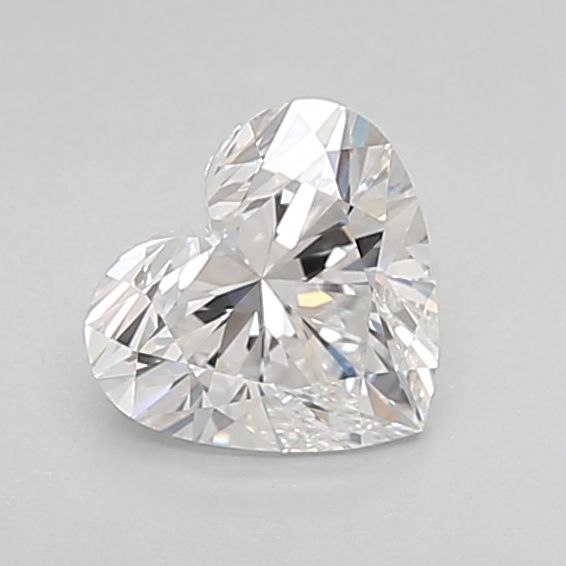 1.0-Carat Heart Shape Lab Grown Diamond, Color : E, Cut : Na, Clarity : VVS1
