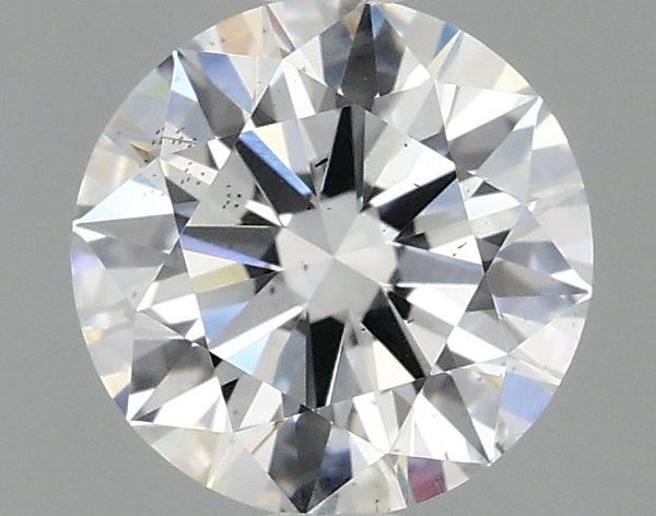 0.96-Carat Round Shape Lab Grown Diamond, Color : E, Cut : Ideal, Clarity : SI1